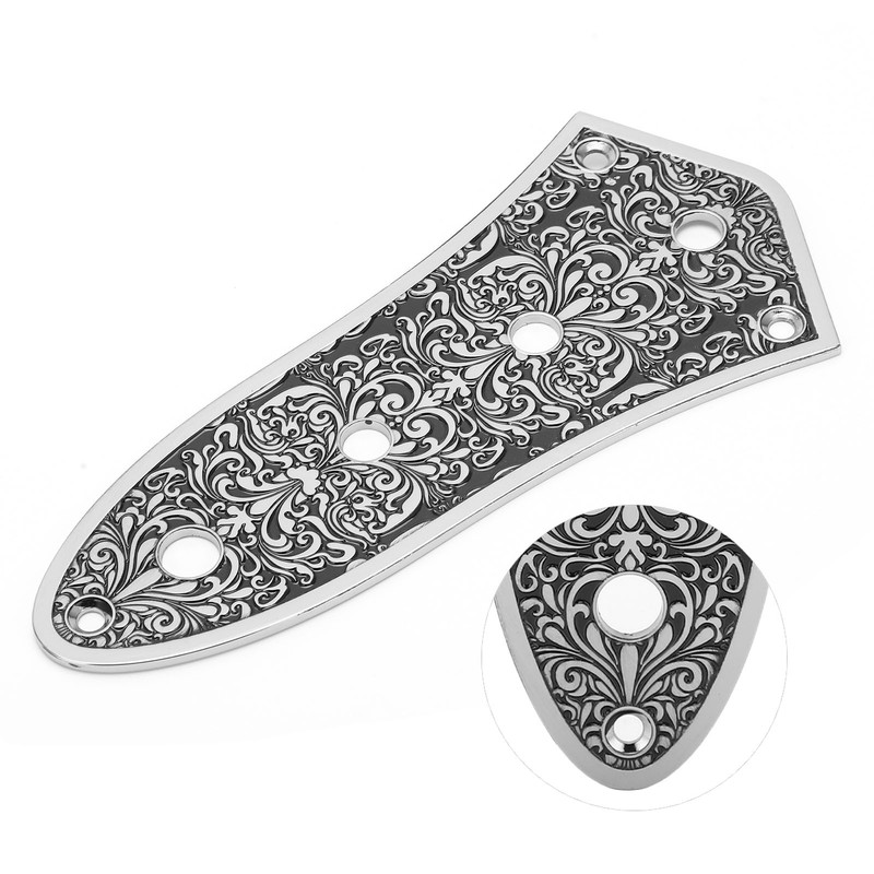 Bass Control Plate Aluminum Alloy Carved Board Volume Switch for