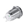 LED Momentary Push Button, 12 mm 12 V LED Push
