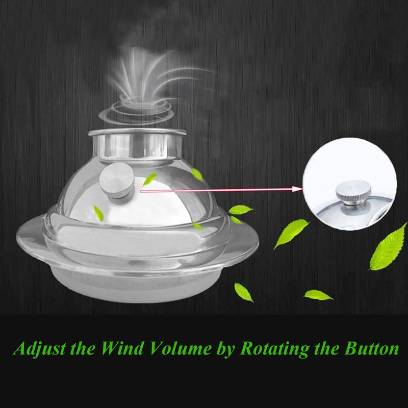 4in Adjustable Air Vent Stainless Steel Airstream Ventilation Outlet Hood