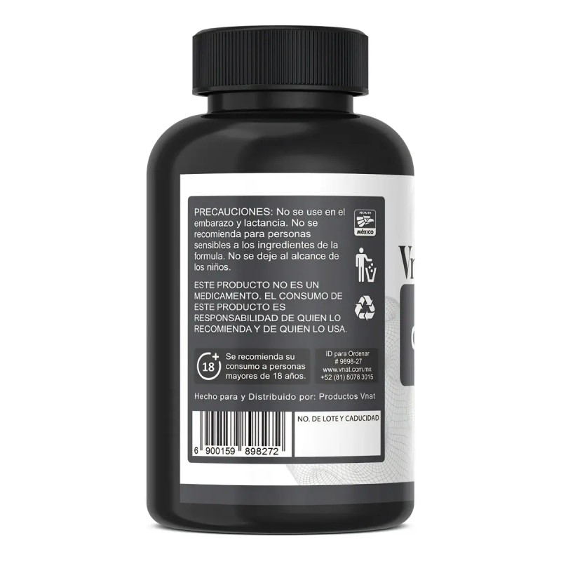 Testo Multivitaminico Hombre Gym Vnat Vitaminas Men 150 Caps