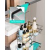 HapiRm Shower Caddy over Door- Hanging Shower Organizer with 14