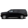 Chrome Delete Blackout Vinyl Overlay for 2021-2022 Chevy Suburban Window