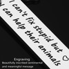 HUTIMY Vet Tech Keychain Gifts for Women Men Teens Funny