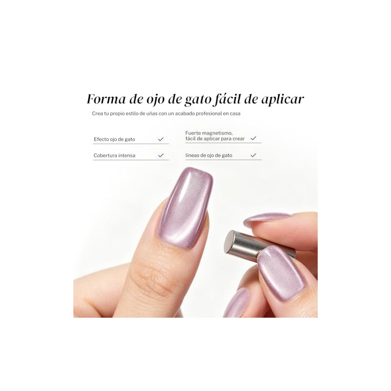 CHERIMOYA Esmalte de Uñas de Gel Ojos de Aurora Boreal