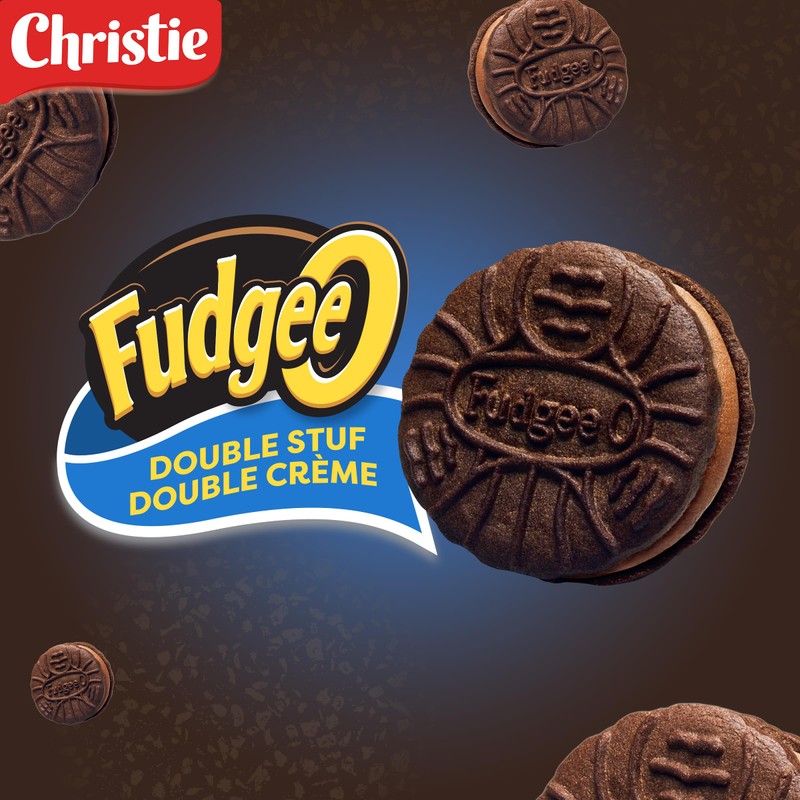 Christie Double Stuf Chocolate Cookies, 303g/10.68oz, Imported from Canada