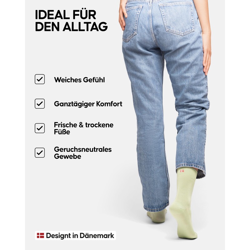 DANISH ENDURANCE Bamboo Socks for Men & Women, Business &