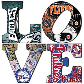 Philadelphia Sports Love teams 5 (12x12)