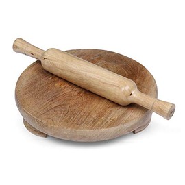 Wooden Chakla Belan, Rolling Pin (Mango Wood)