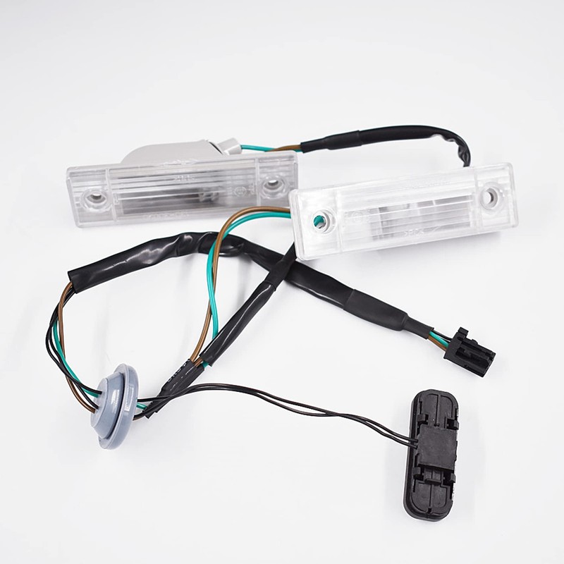 Rear Trunk Release Switch Licence Plate Lamp Replacement for Cruze