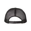 Richardson 112 Trucker Snapback Cap Heather Grey/Black Adjustable