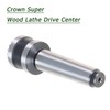 Timunr 2MT with 1-Inch Lathe Drive Center Woodworking Turning Tool,
