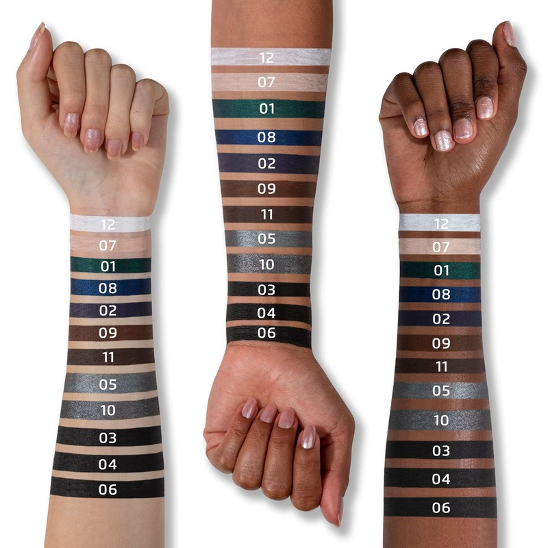 IMPALA Oryx Khol Kajal Eyeliner in Blackened Green 01, Waterproof