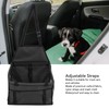 Pet Car Seat Waterproof Breathable Prevent Slip Adjustable Straps Dog
