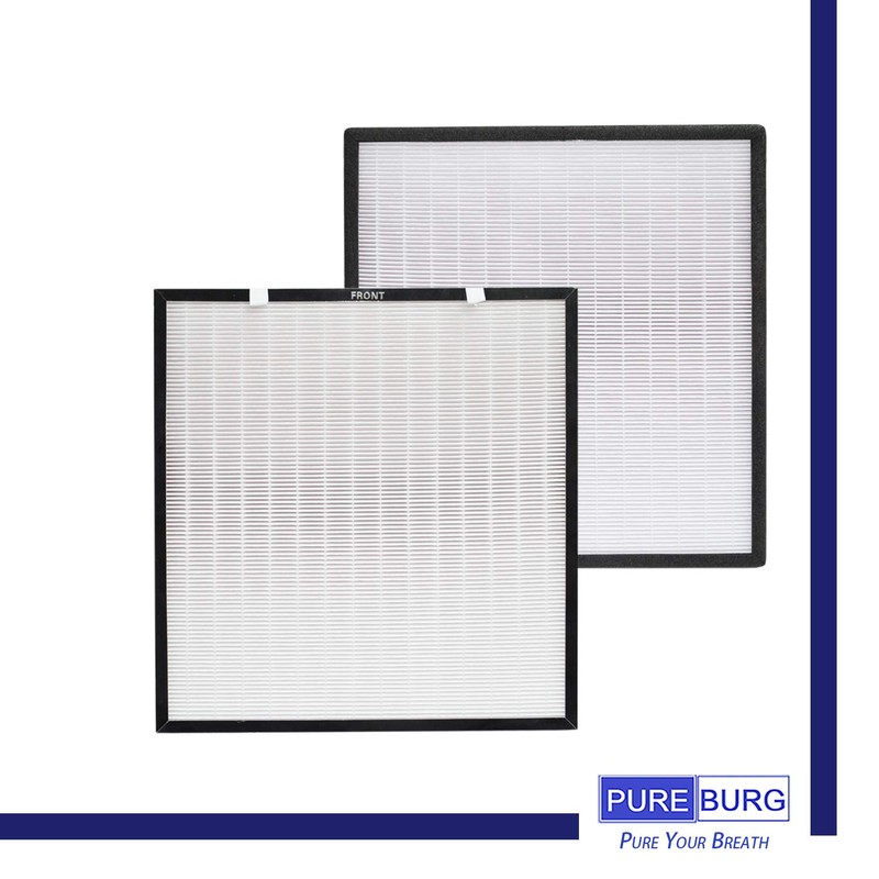 PUREBURG Replacement Filter Pack Compatible with Oransi RFM80 MAX Air