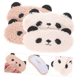 Ipetboom 4pcs Cartoon Panda Clips Cute Animal Barrettes for Girls Lightweight Hair Accessories for Daily Styling for Boys and Girls and Teens