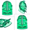 THJOPOKEEL 4 Sets of Golf line Markers Golf Ball Line