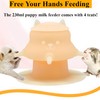 MYHJL 230ML Silicone Puppy Feeder for Multiple Puppies, Puppy Milk