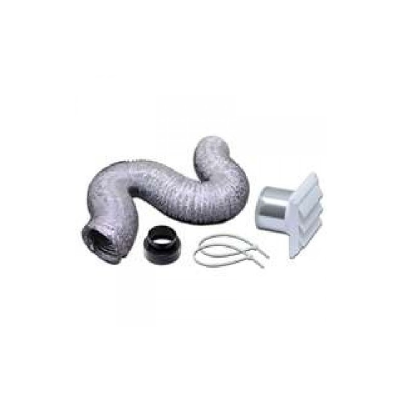 Lambro 480l Bathroon Fan Wall Vent Kit, 4" X 5'