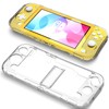Clear Case for Switch Lite with Kickstand, Hard Case for