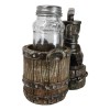 Ebros Gift Old Fashioned Water Pump With Horseshoes By Barrels