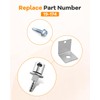 19-174 Fuel Tank Vent Roll Over Valve with Bracket Kit