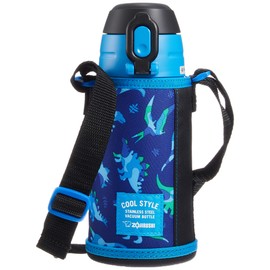 Zojirushi SP-JB06-AJ Cool Sports Bottle, Dinosaur Blue, 22.0 fl oz (620 ml)