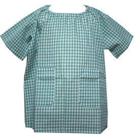 [KAK STYLE] Short Sleeve Smock 110 120 130 140 150 160, Emmerine × White