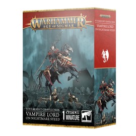Games Workshop - Warhammer - Age of Sigmar - Soulblight Gravelords: Vampire Lord on Nightmare Steed