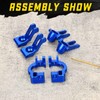 RCAWD Steering Block& C-hubs& Rear Hub Set for 1/8 ARRMA