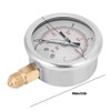 TS PGG604-1bar 1/4 BSP Y60 Radial Oil Filled Pressure Gauge