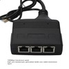 1 to 3 Ethernet Splitter High Speed 1000Mbps RJ45 Network