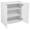 Design House Brookings 24-Inch Wall Cabinet, White Shaker