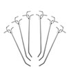 SENENQU 40PCS Pegboard Hooks, 15cm Metal Perforated Board Hooks, Heavy