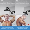 Nuodan Shower Head Extension Arm - 11" Solid Brass Shower