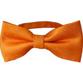 Best Item: Bowtie, Men's, Kids, One-Touch Tie, Plain, Easy to Wear, Hook, For Children and Adults, 03 Butterfly Water, orange_13