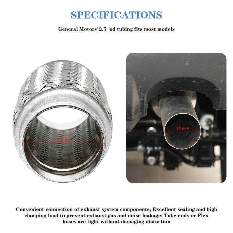 RP Remarkable Power, RK7516-2.5" x 6" Heavy Duty Stainless Steel