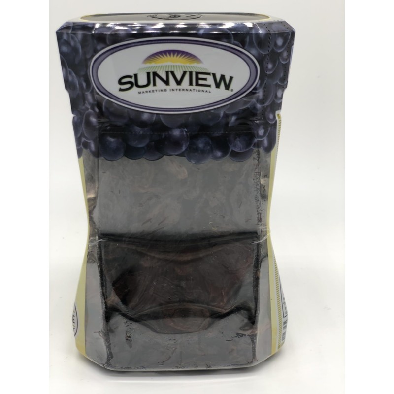 Sunview Jumbo Black Raisins 3-15oz Canisters