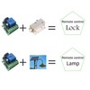 QIACHIP DC 12V 1CH 433Mhz RF Wireless Relay Module Remote