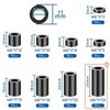 SWTYExt Plastic Spacer Sleeves M6 Round Spacers Pack of 50