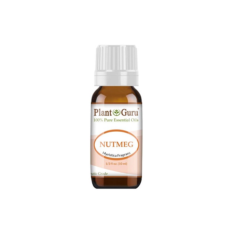 Nutmeg Essential Oil 10 ml 100% Pure Undiluted Therapeutic Grade.