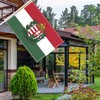 60×90 CM Old War Of Hungary(1939-1945) Flag,2×3 FT Hungarian Decor,Double
