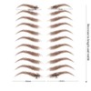Yesallwas 4D Eyebrow Tattoo Sticker 22-Pairs False Eyebrows Long Lasting