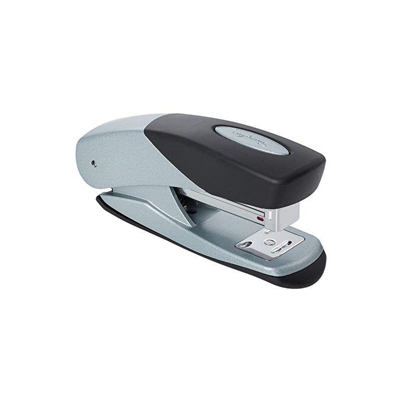 Swingline Stapler, 25 Sheets, Compact, Metal, Half Strip, Silver/Black (S7081026AZ)