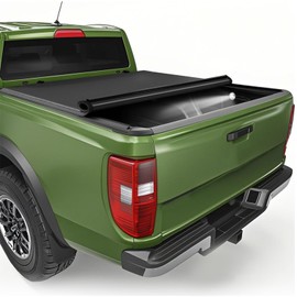 TNMT Soft Roll-up Truck Bed Tonneau Cover Compatible with 2025 2024 2023 2022 Ford Maverick 4.6 Ft (54 in) Bed Vinyl