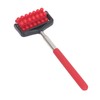 2pcs Telescopic Back Massage Roller Stainless Steel Rolling Back Massager
