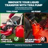 TERA PUMP Automatic Portable Battery Operated Water/Fuel Transfer Pump, Powerful