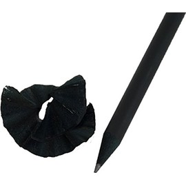 Ultra Premium Matte Black Pencil (Black Wood Matte Black with Black Eraser)(#2HB Lead) (Matte Black)(Bag of 36)