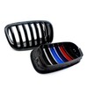 XOPIYAO Front Kidney Grille M Color Gloss Black Compatible with