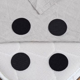5 sets of Velcro sticky carpet blanket non-slip round pads 5 sets 8ea