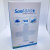 DQE ready Sani-BAG+ Commode Liner, Model MC4031, Sanitary toilet liner
